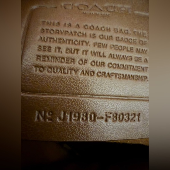 Coach Cream Mia Satchel with Animal Print Handles and Crossbody Strap - Picture 10 of 16